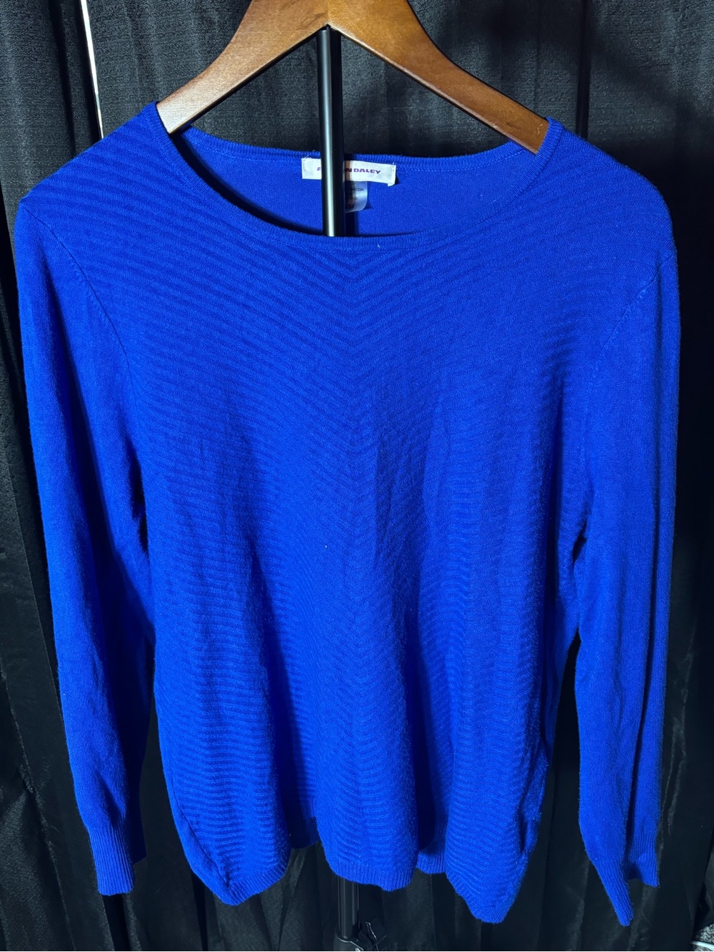 Talbots Cobalt Blue Crewneck Sweater